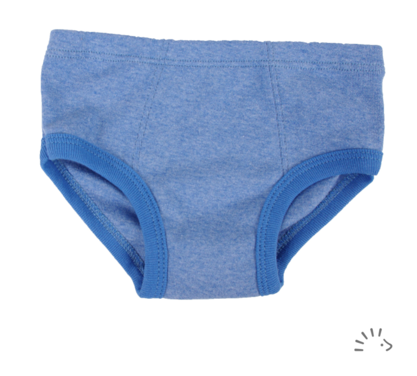 Iobio Popolini Slip bimbo cotone azzurro mélange