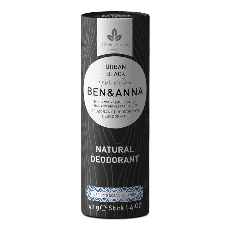 Ben & Anna deodorante solido in cartone NEW Urban Black