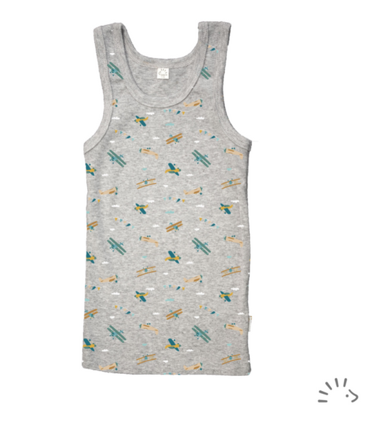 Iobio Popolini Canottiera bimbi fantasia aeroplani