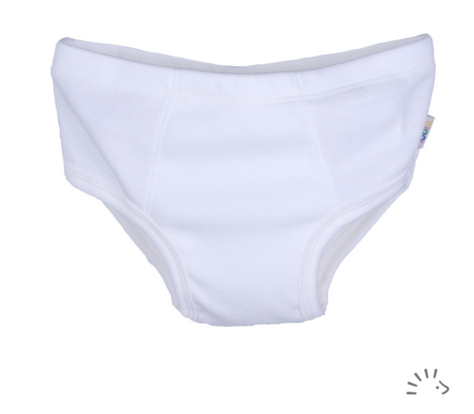 Iobio Popolini Slip bimbo cotone écru