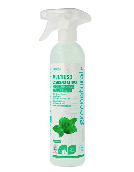 Multiuso Ossigeno Attivo MENTA & EUCALIPTO - eco - 500ml