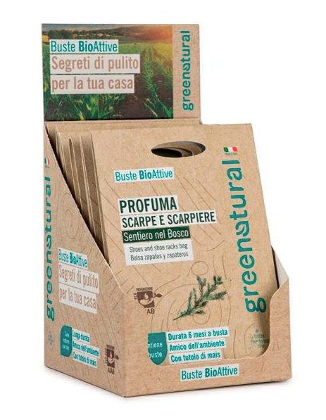 BUSTE BIOATTIVE PROFUMA SCARPE & SCARPIERE - 1 busta con 3 Profumatori