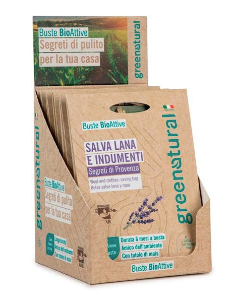 BUSTE BIOATTIVE SALVA LANA PROVENZA - 1 busta con 3 Profumatori