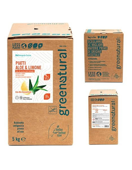 BAG 5 kg Piatti ALOE & LIMONE- eco