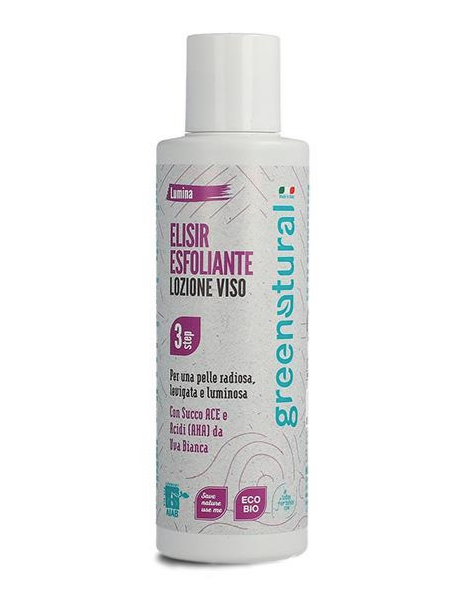 LUMINA ELISIR ESFOLIANTE LOZIONE VISO - ecobio - 150 ml