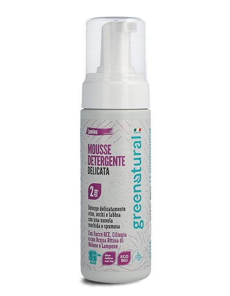 LUMINA MOUSSE DETERGENTE DELICATA - ecobio - 150 ml