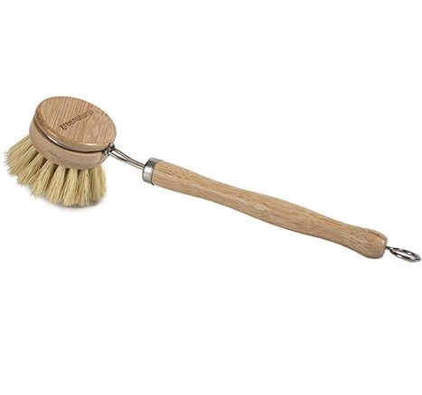 SPAZZOLA LAVAPIATTI CON MANICO E TESTINA SOSTITUIBILE