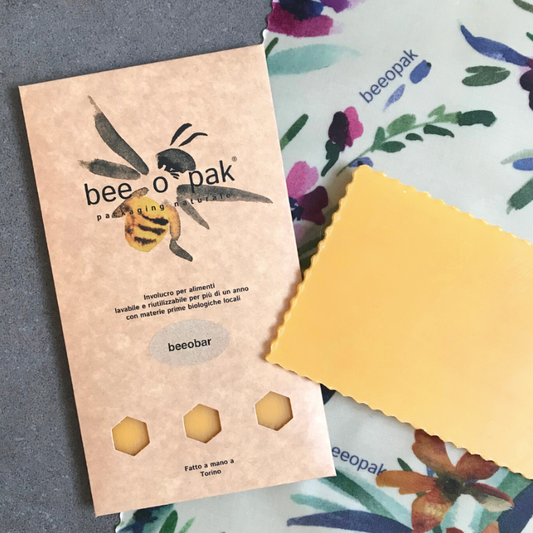 Beeobar rigenerante per involucri alimentari