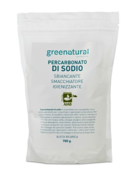 Greenatural Percarbonato di sodio sacchetto da 700 gr