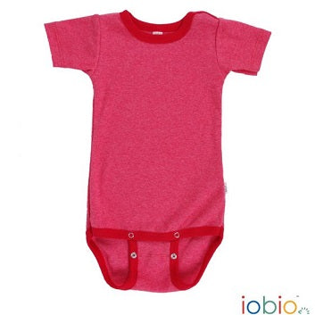 body cotone bio rosso melange