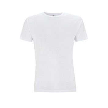 t-shirt cotone bio bambù bianca